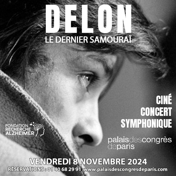 delon | novembre 2024 | Palais des Congrès | Paris | hommage officiel |dernier samourai