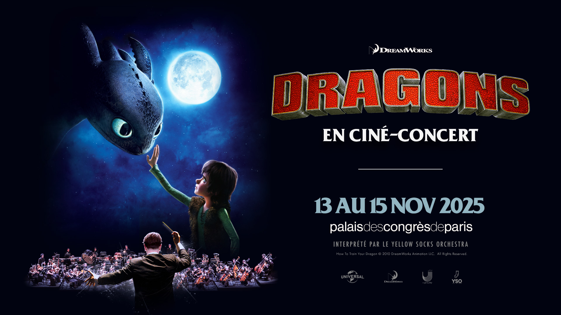 DRAGONS EN CINE-CONCERT