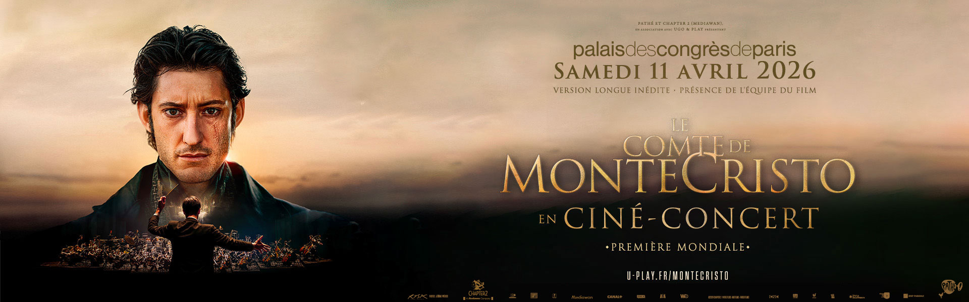 LE COMTE DE MONTE CRISTO EN CINE-CONCERT