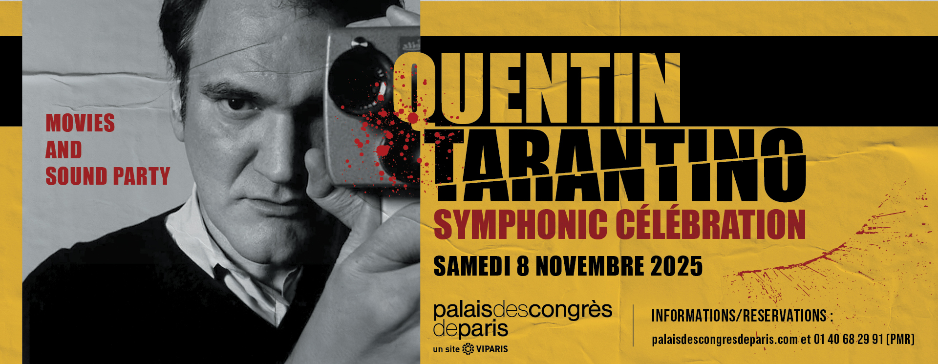 delon tarantino legendes du cinema palais des congres de paris decembre 2025