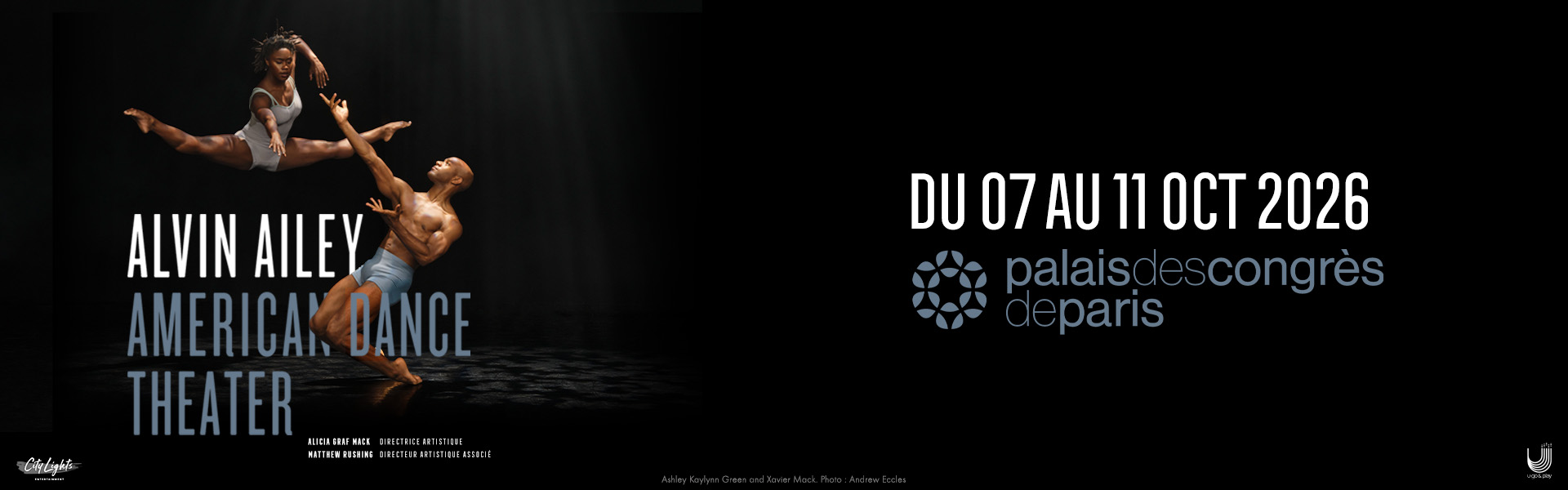 Alvin Ailey palais des congres de paris 2027