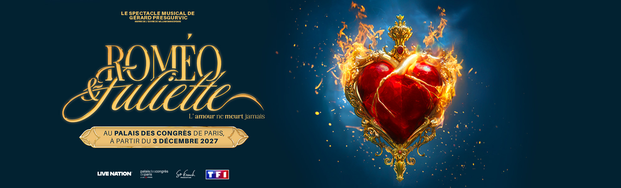 romeo et juliette | comedie musicale | palais des congres | paris