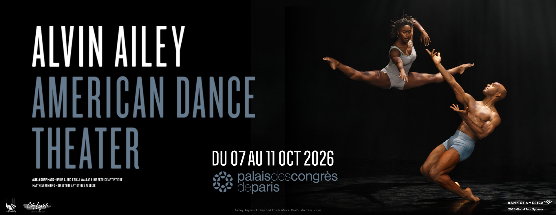 Alvin Ailey palais des congres de paris 2026