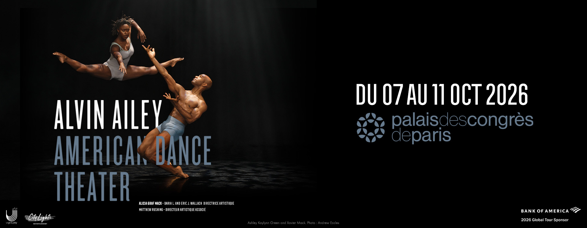 ALVIN AILEY - Palais des Congrès de Paris 2026