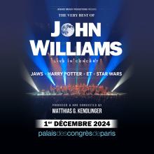 john williams, concert, star wars, palais des congres, paris, 2024