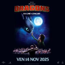 dragon en cine concert au palais des congres de paris 2025