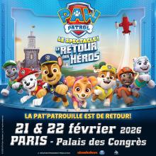 pat'patrouille | spectacle | Palais des Congrès de Paris | enfant