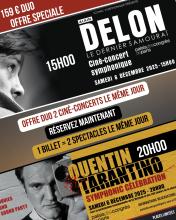 legendes du cinema palais des congres de paris delon tarantino